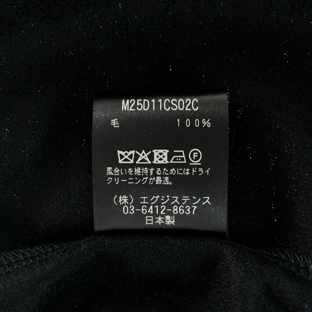 marka / マーカ | 2025AW | SUPER 140s ウール天竺 / ハーフジップスタンドカラー | 2 | メンズ