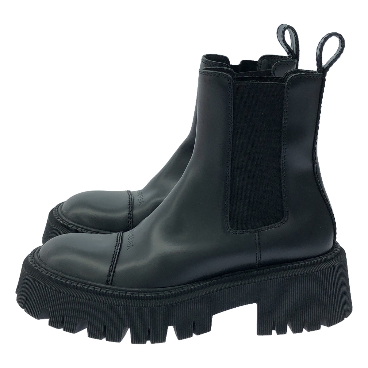 [Good Condition] BALENCIAGA / Balenciaga | TRACTOR BOOTIE Chelsea Boots | 36 | Black | Women's