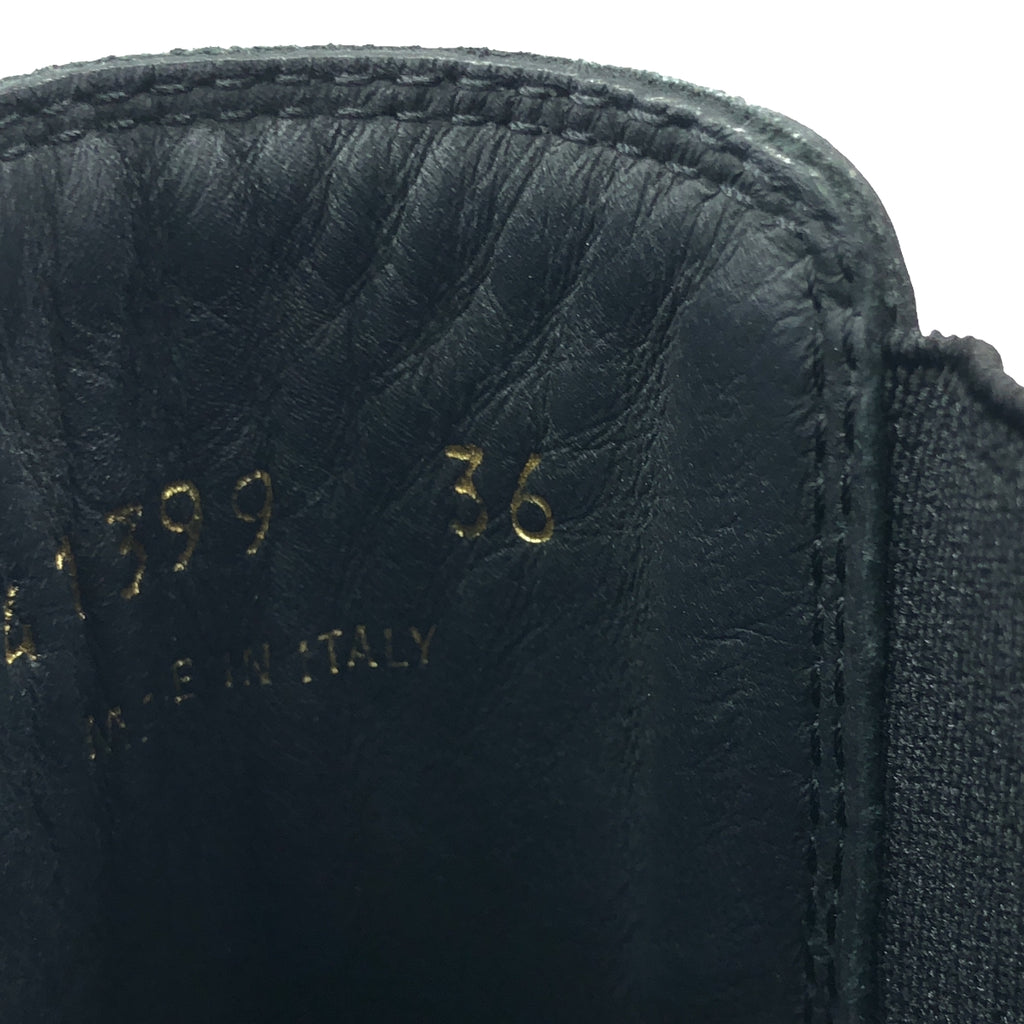 [狀況良好] 巴黎世家 / 巴黎世家 |拖拉機短靴切爾西靴 | 36 |黑色 |女性的