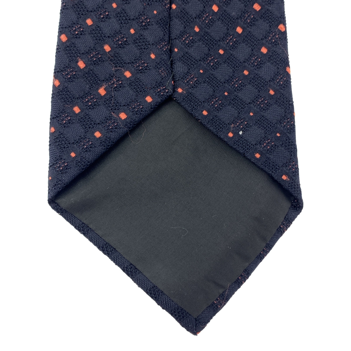 Y's 男士 / Yohji Yamamoto | 格紋領帶 | 黑色/紅色