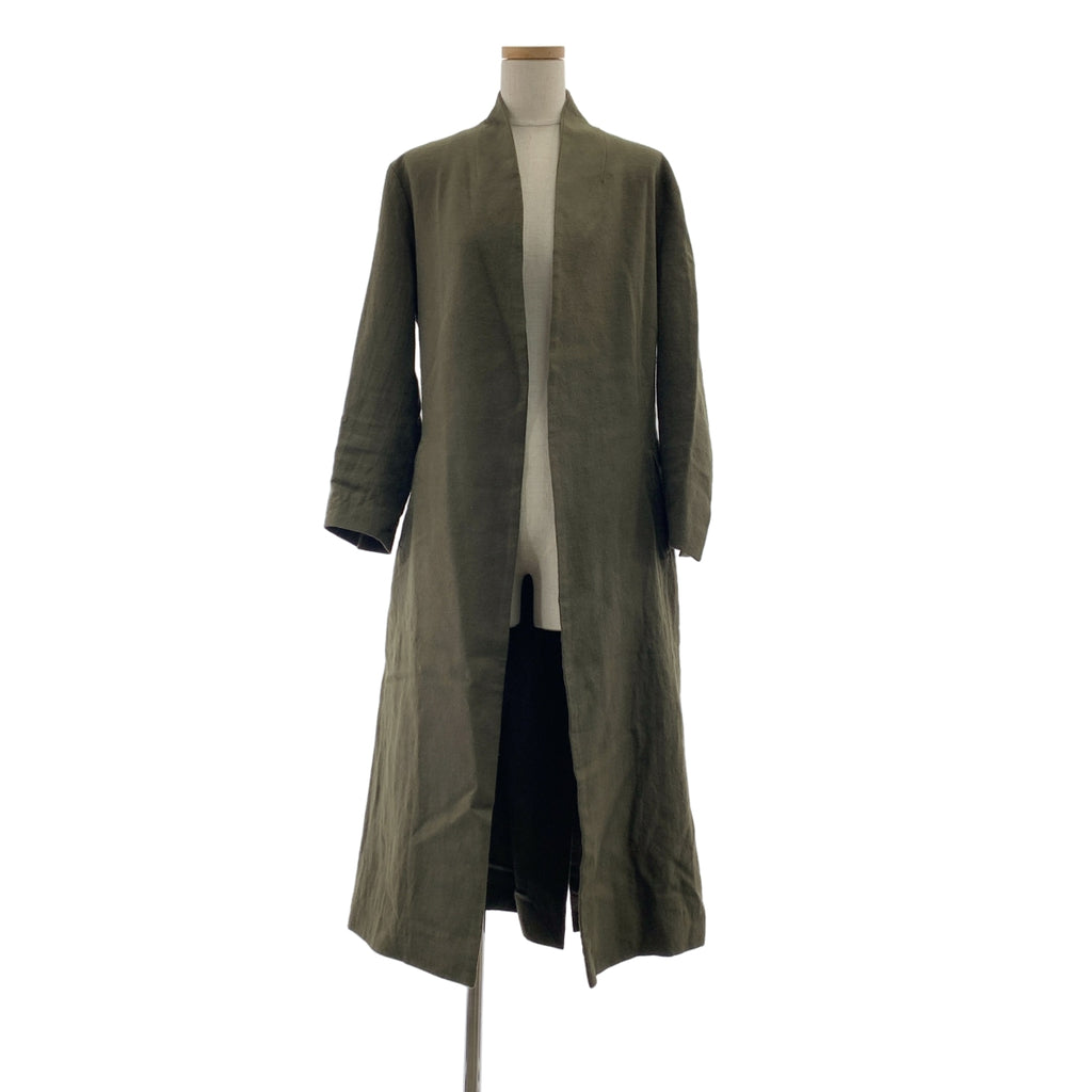 JANE SMITH / 제인 스미스 | 울 코튼 벨티드 코트 | 36 | 카키 | 여성