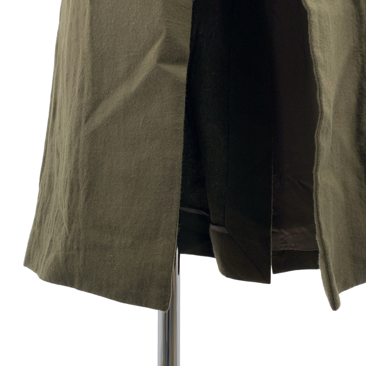JANE SMITH / 제인 스미스 | 울 코튼 벨티드 코트 | 36 | 카키 | 여성