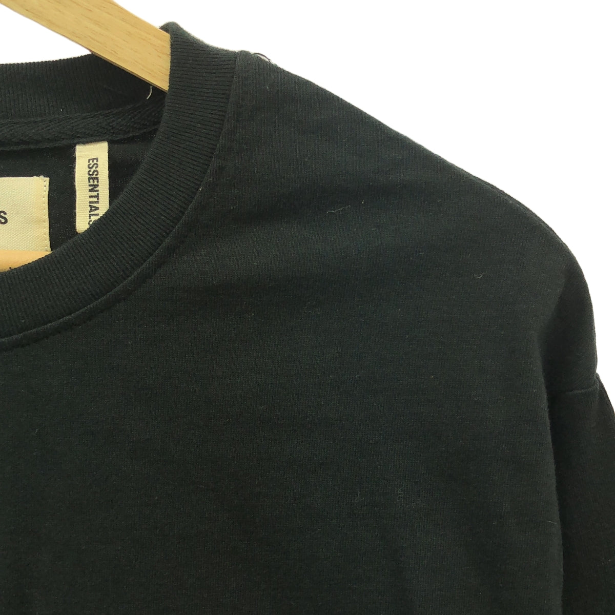 【美品】  FOG ESSENTIALS / エフオージーエッセンシャルズ | バックフォトプリント Tシャツ | S | ブラック | メンズ