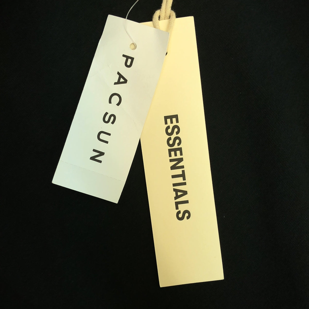 【美品】  FOG ESSENTIALS / エフオージーエッセンシャルズ | バックフォトプリント Tシャツ | S | ブラック | メンズ