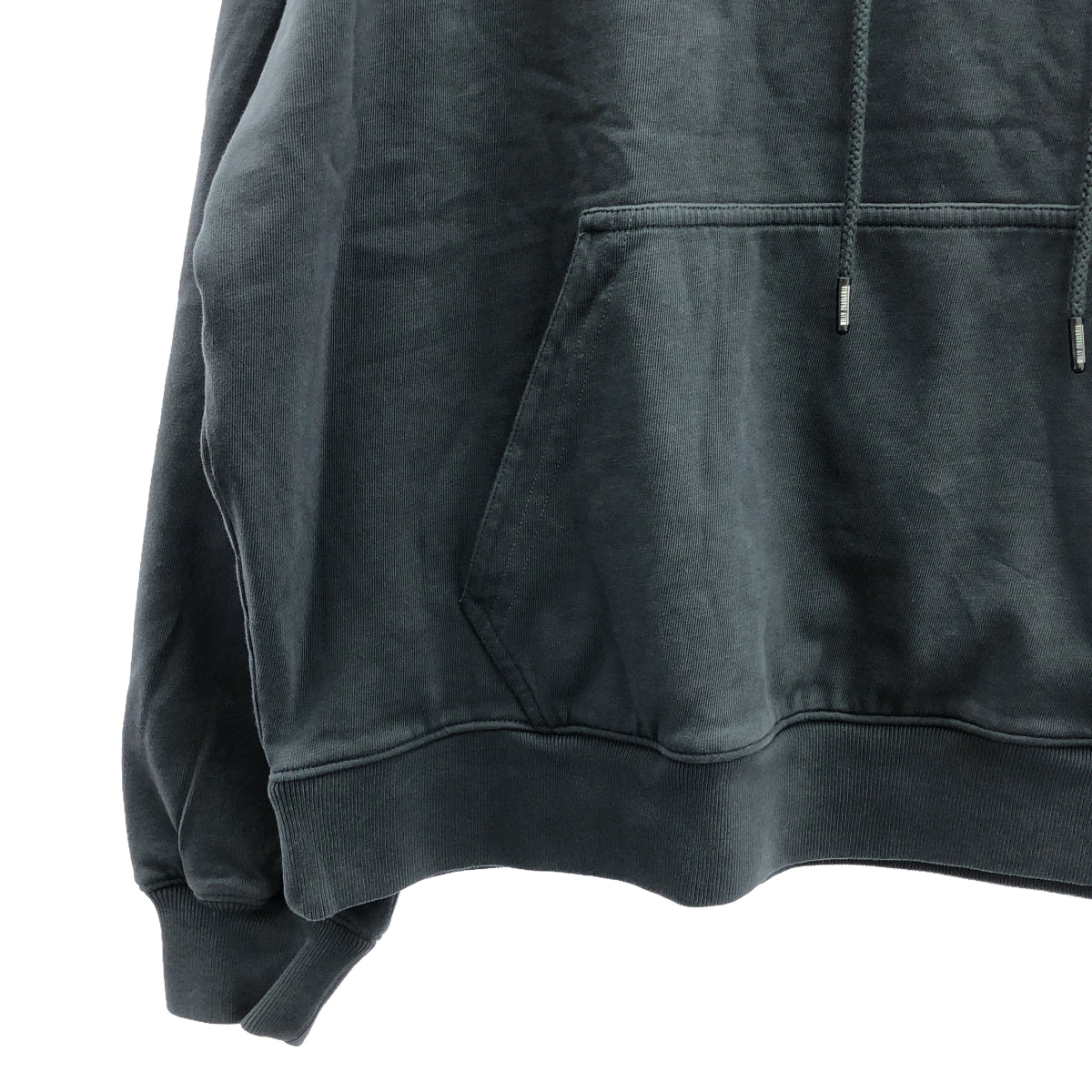 [Good Condition] WILLY CHAVARRIA | Logo Sweatshirt Hoodie | L | Charcoal Gray | Men's