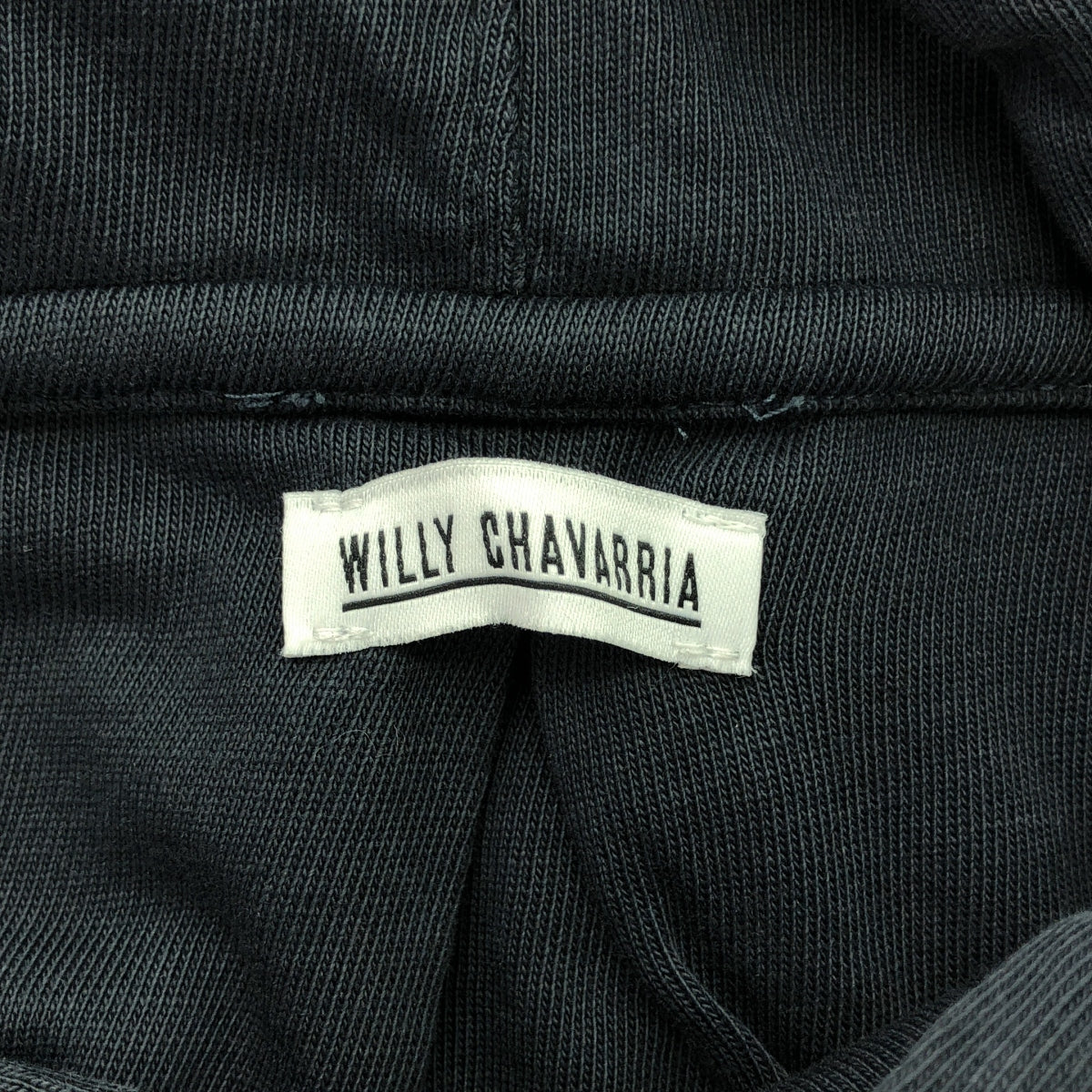 [Good Condition] WILLY CHAVARRIA | Logo Sweatshirt Hoodie | L | Charcoal Gray | Men's