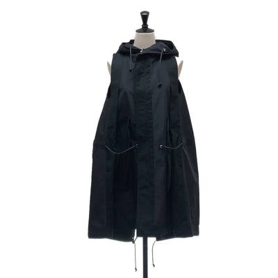sacai / サカイ | 2024SS | Taffeta Blouson タフタ ノースリーブ ジャケット | 1 | レディース