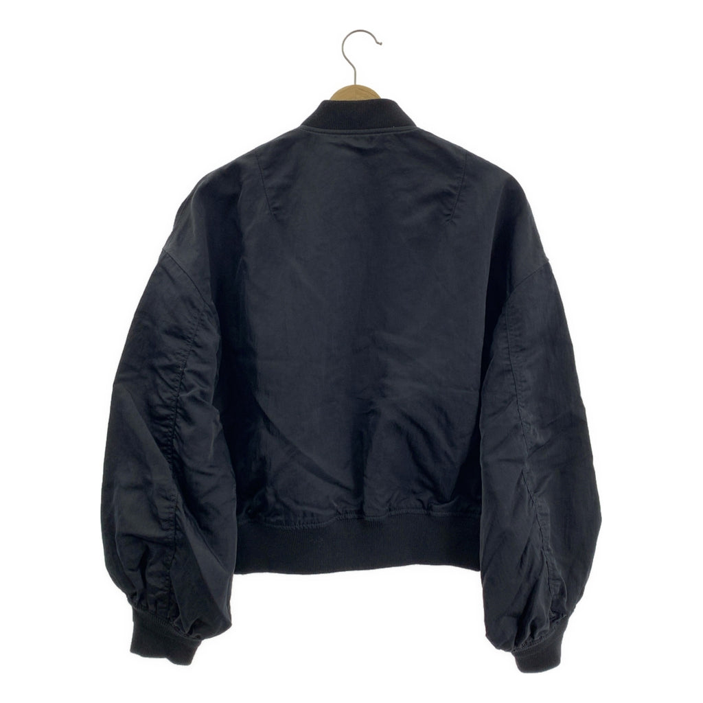 NOBLE / ノーブル | ヴィンテージ ナイロン コンパクトMA1 ジャケット | F | レディース
