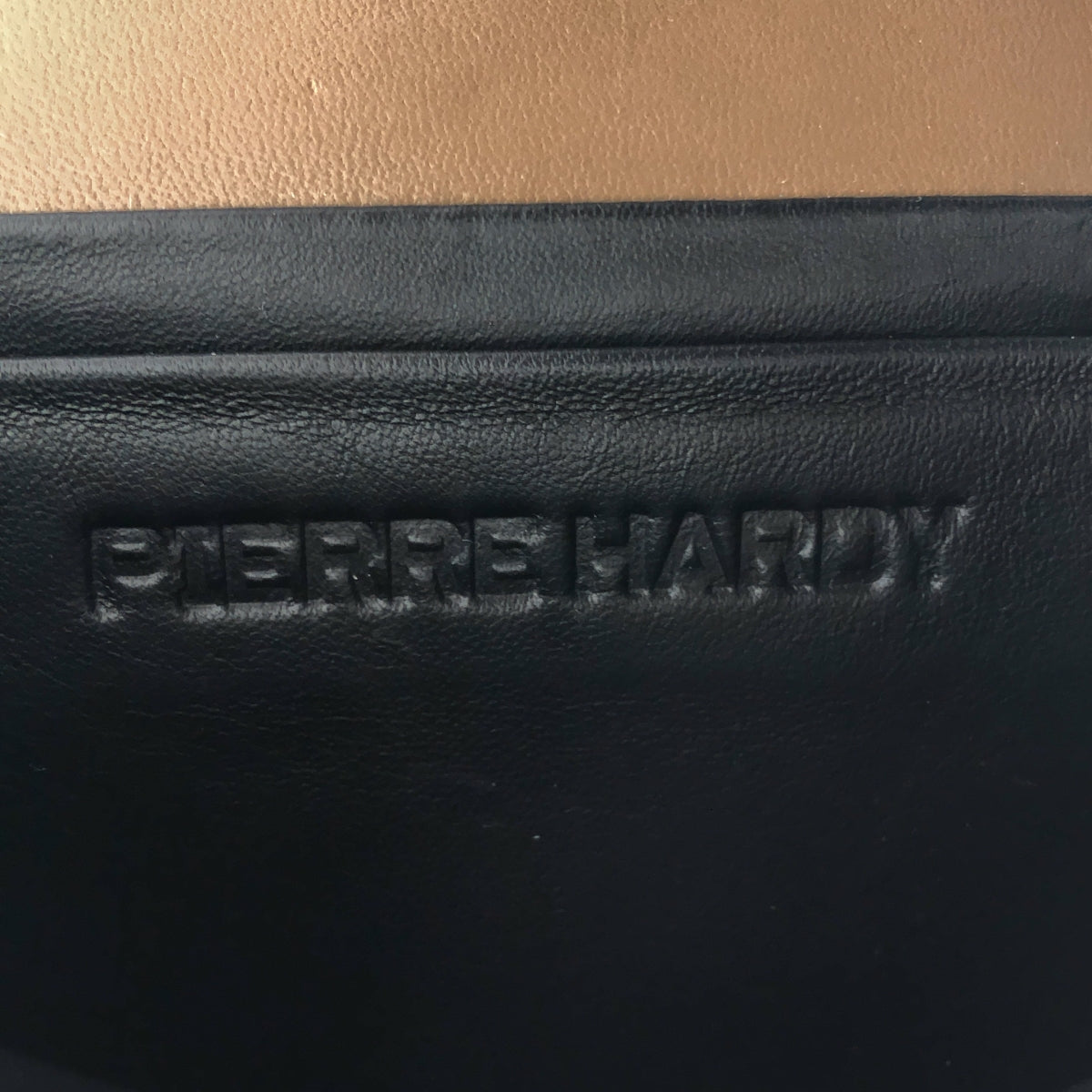 PIERRE HARDY / ピエールアルディ | QV08 / アルファ 2way ショルダー付き レザー フラップ ハンドバッグ |