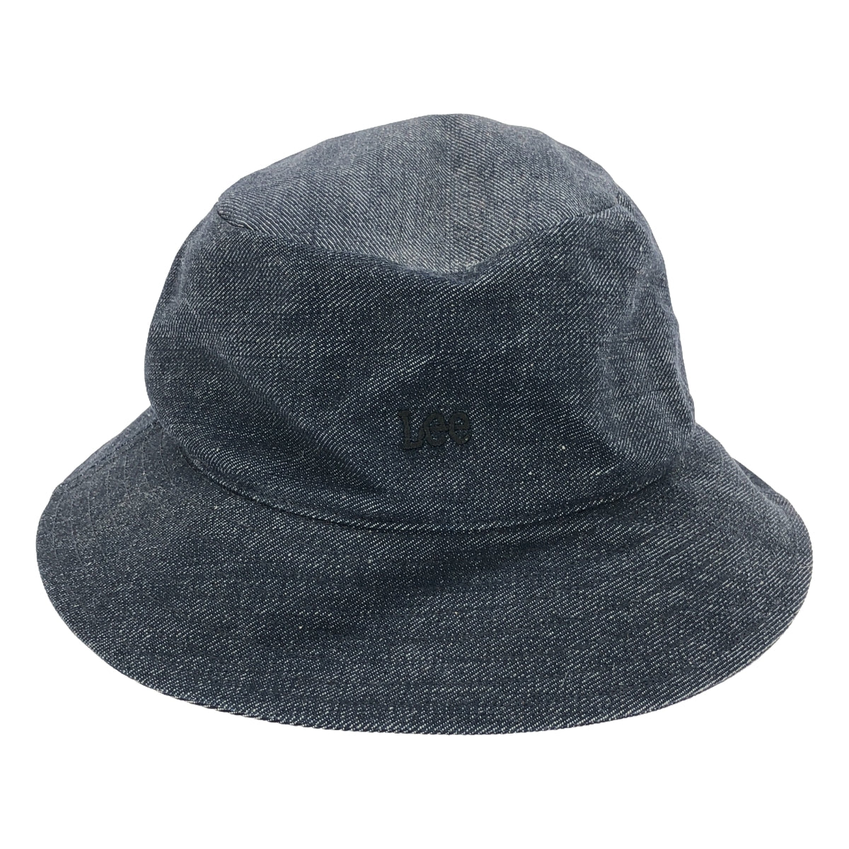 【美品】  Preloved / プレラブド | × Lee リーコラボ ロゴ刺しゅう デニム バケットハット | F | インディゴ | レディース