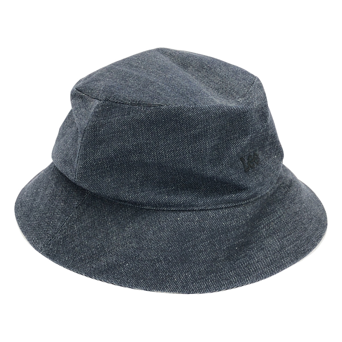 【美品】  Preloved / プレラブド | × Lee リーコラボ ロゴ刺しゅう デニム バケットハット | F | インディゴ | レディース