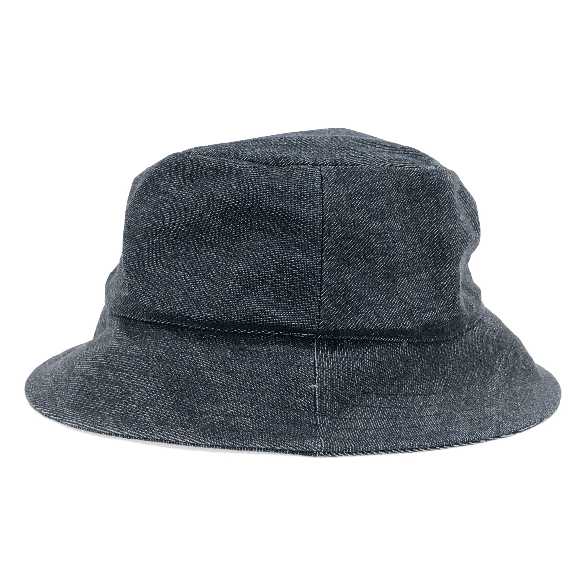 【美品】  Preloved / プレラブド | × Lee リーコラボ ロゴ刺しゅう デニム バケットハット | F | インディゴ | レディース