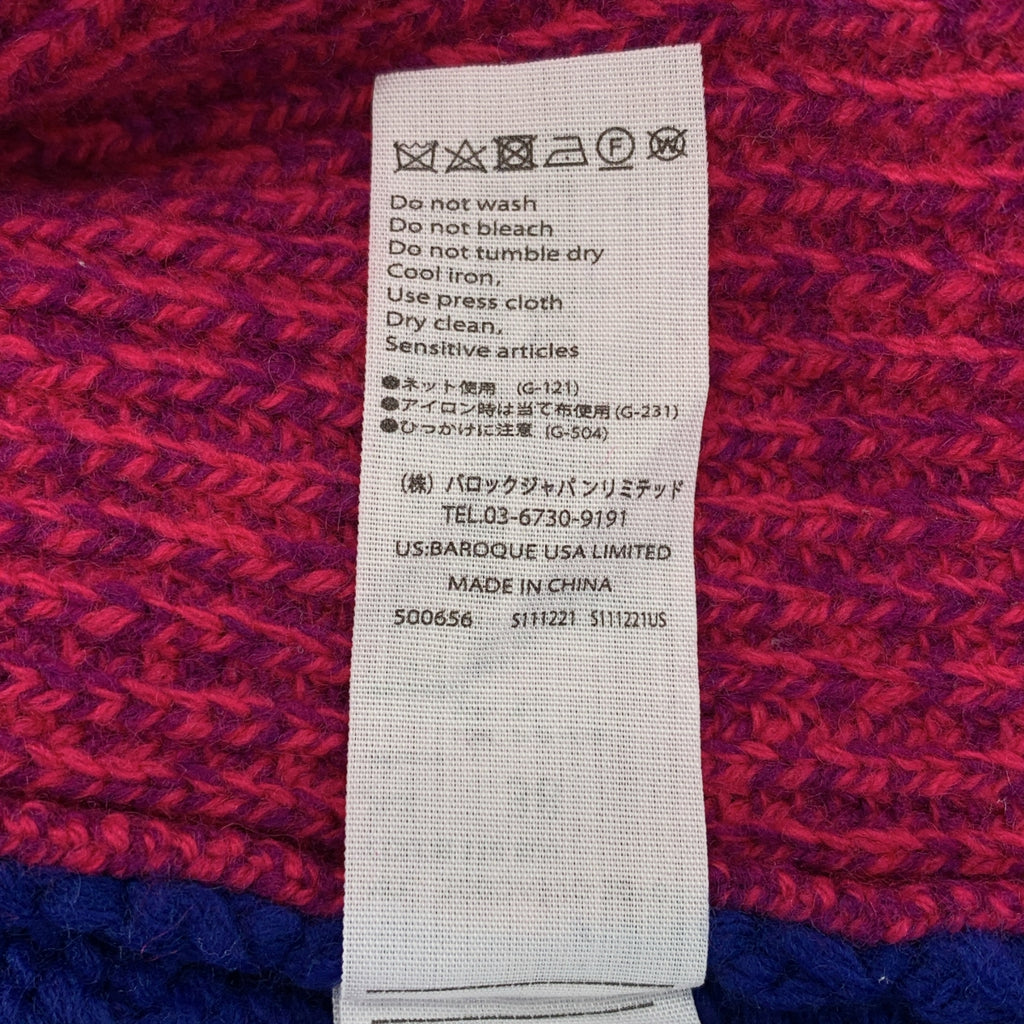 ENFOLD / エンフォルド | ケーブル コンビネーション ニット | 38 | レディース