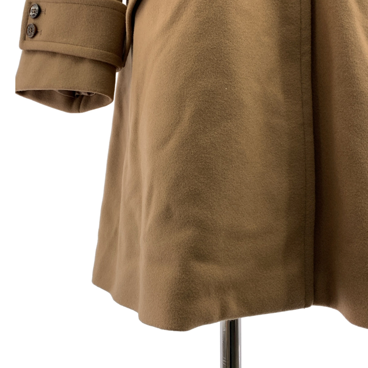 【美品】  MACKINTOSH / マッキントッシュ | HUMBIE SL / ライトウェイト メルトン ウール ハンビー SL コート / 総裏地 | 8 | ブラウン | レディース