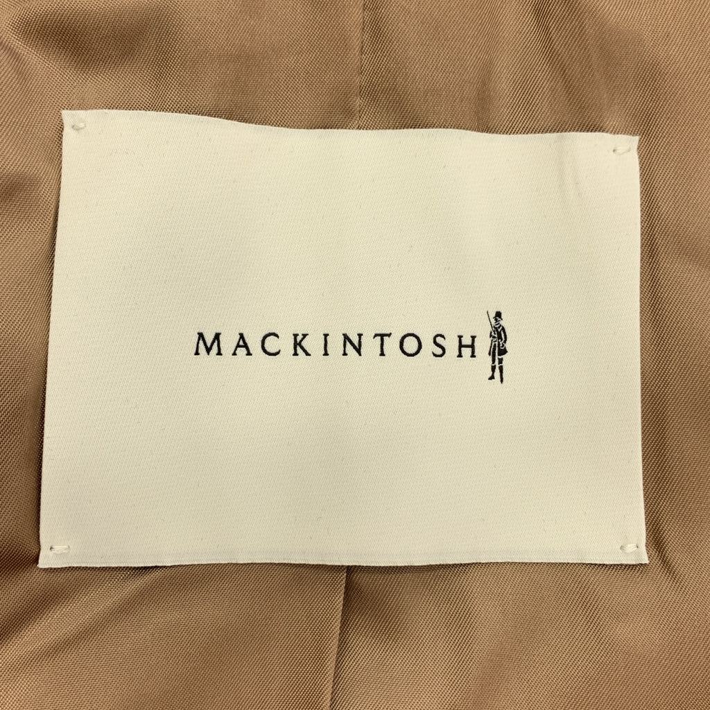 【美品】  MACKINTOSH / マッキントッシュ | HUMBIE SL / ライトウェイト メルトン ウール ハンビー SL コート / 総裏地 | 8 | ブラウン | レディース