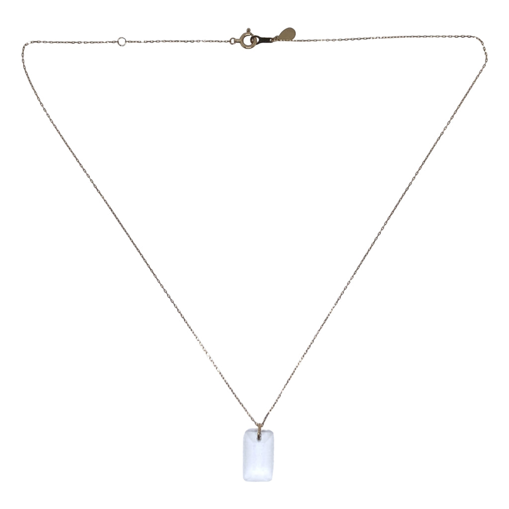 【美品】  SIRI SIRI / シリシリ | Biotope Necklace PRISM / K10 ネックレス | クリア | レディース