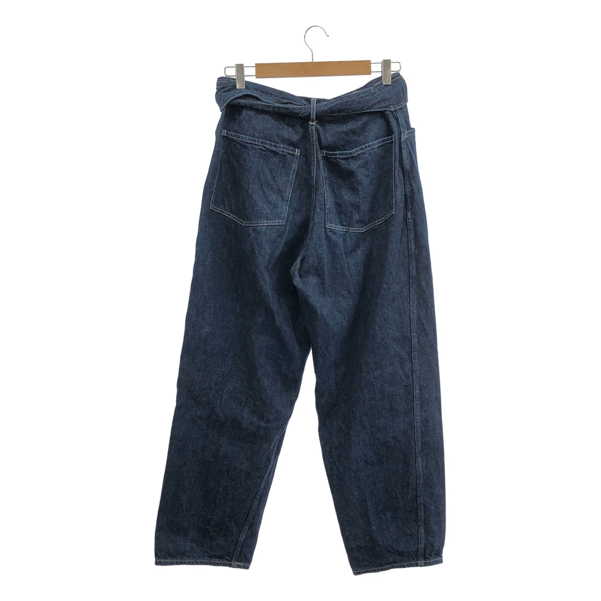 COMOLI | 2022 春夏系列 | 牛仔腰帶褲 | 2 碼 | 靛藍 | 男款