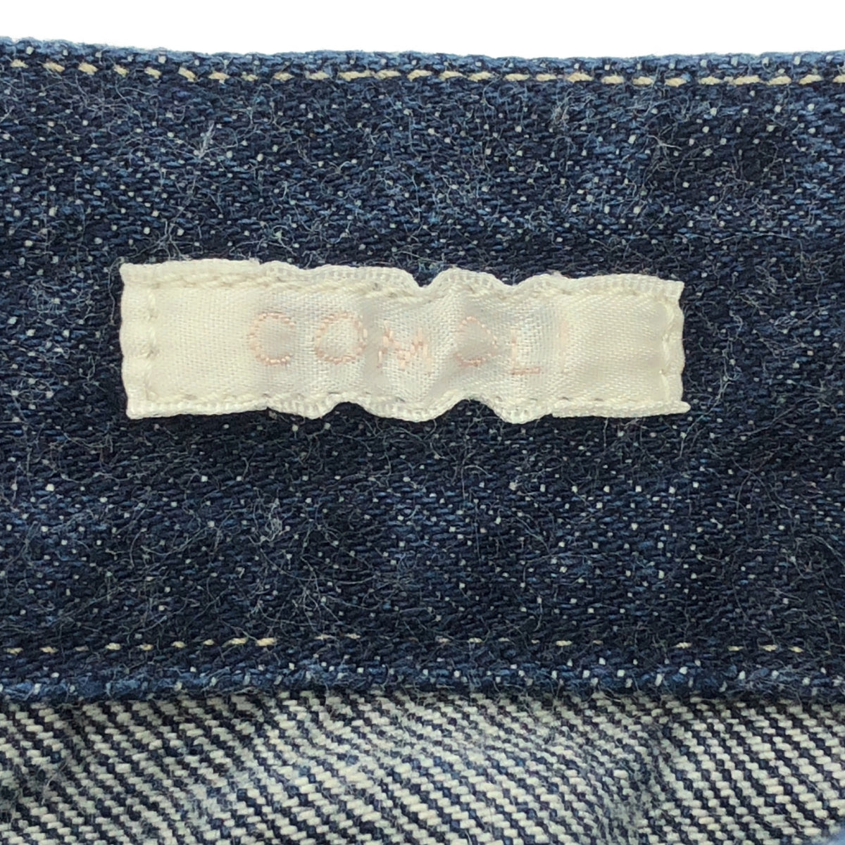 COMOLI | 2022 春夏系列 | 牛仔腰帶褲 | 2 碼 | 靛藍 | 男款