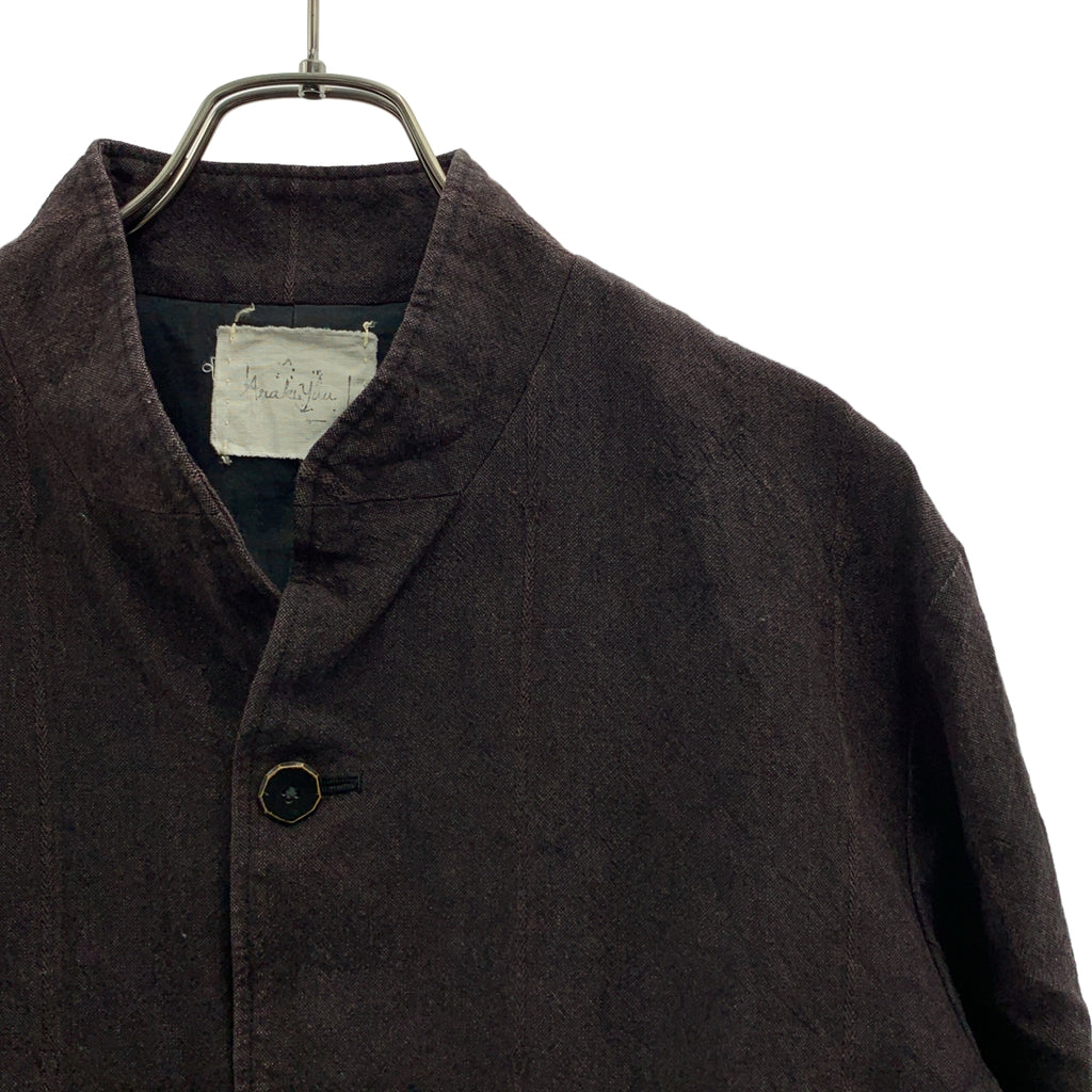 Araki yuu / アラキユウ | atelier coat in special fabric ウール リネン アトリエコート | 1 | メンズ