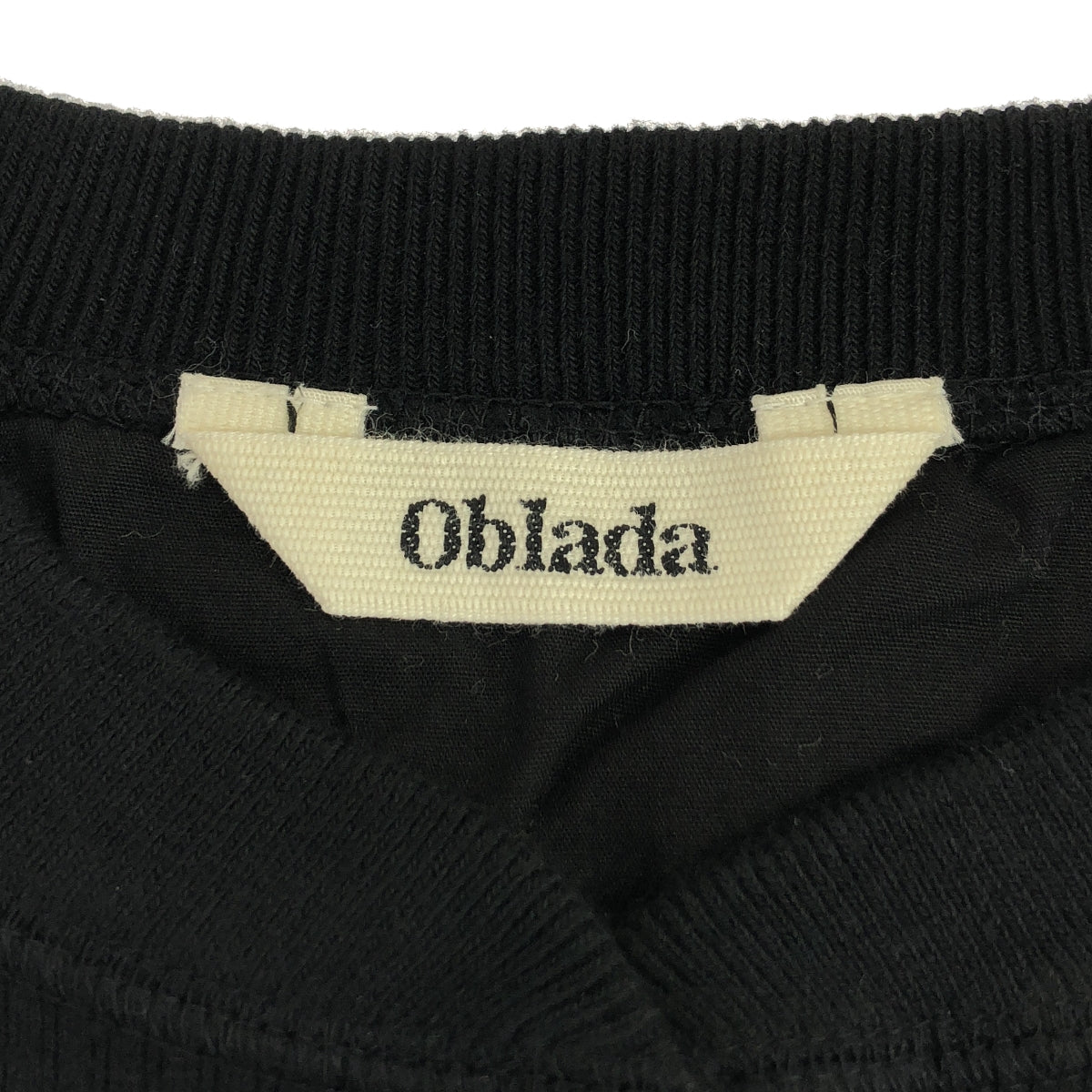 oblada / Oblada | Cotton rib knit cardigan | S | Women's