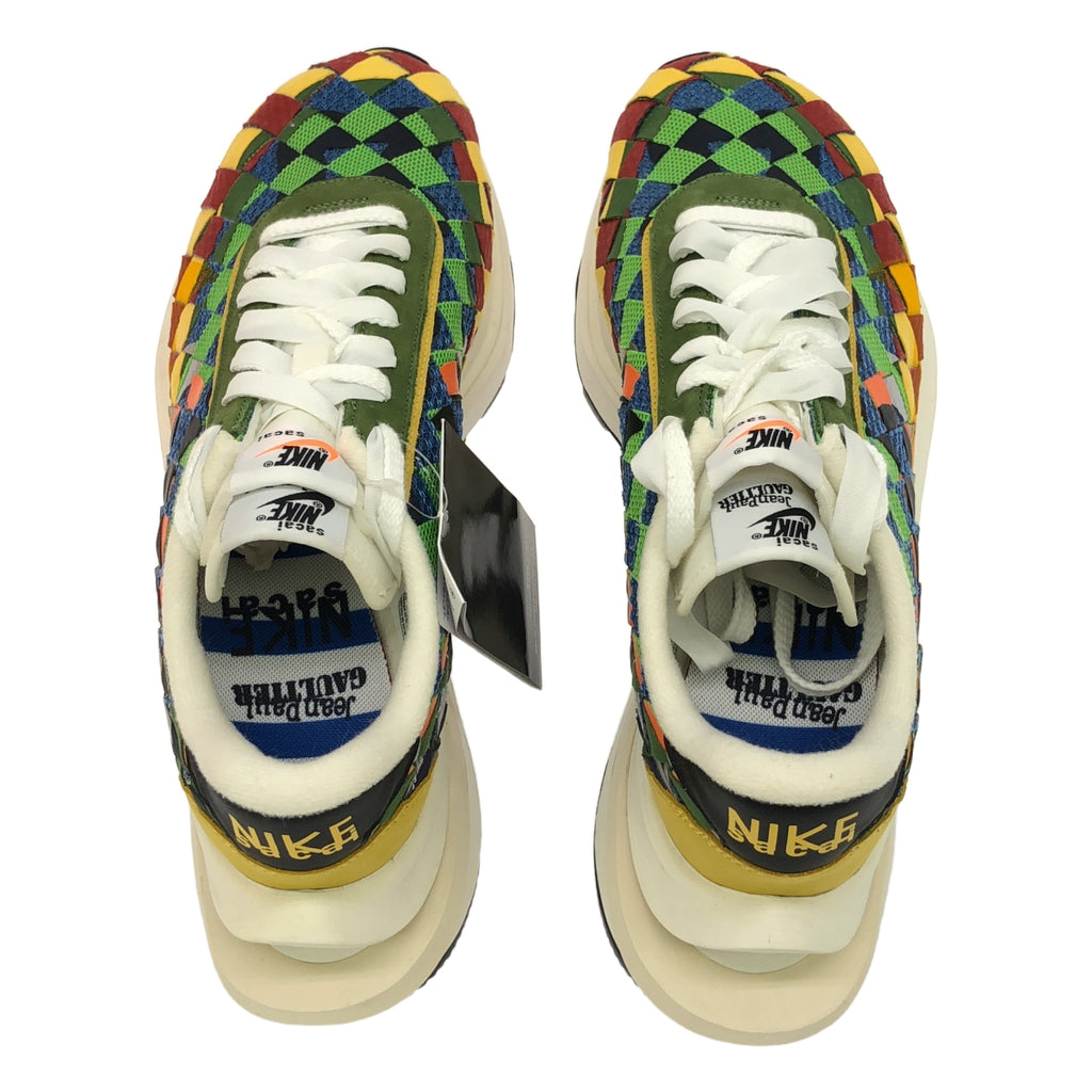 【美品】  Jean Paul Gaultier / ジャンポール・ゴルチエ | × sacai / サカイ × NIKE / ナイキ Woven Vapor Waffle / DR5209-300 ウーブン ヴェイパー ワッフル  スニーカー | 29 | マルチカラー | メンズ