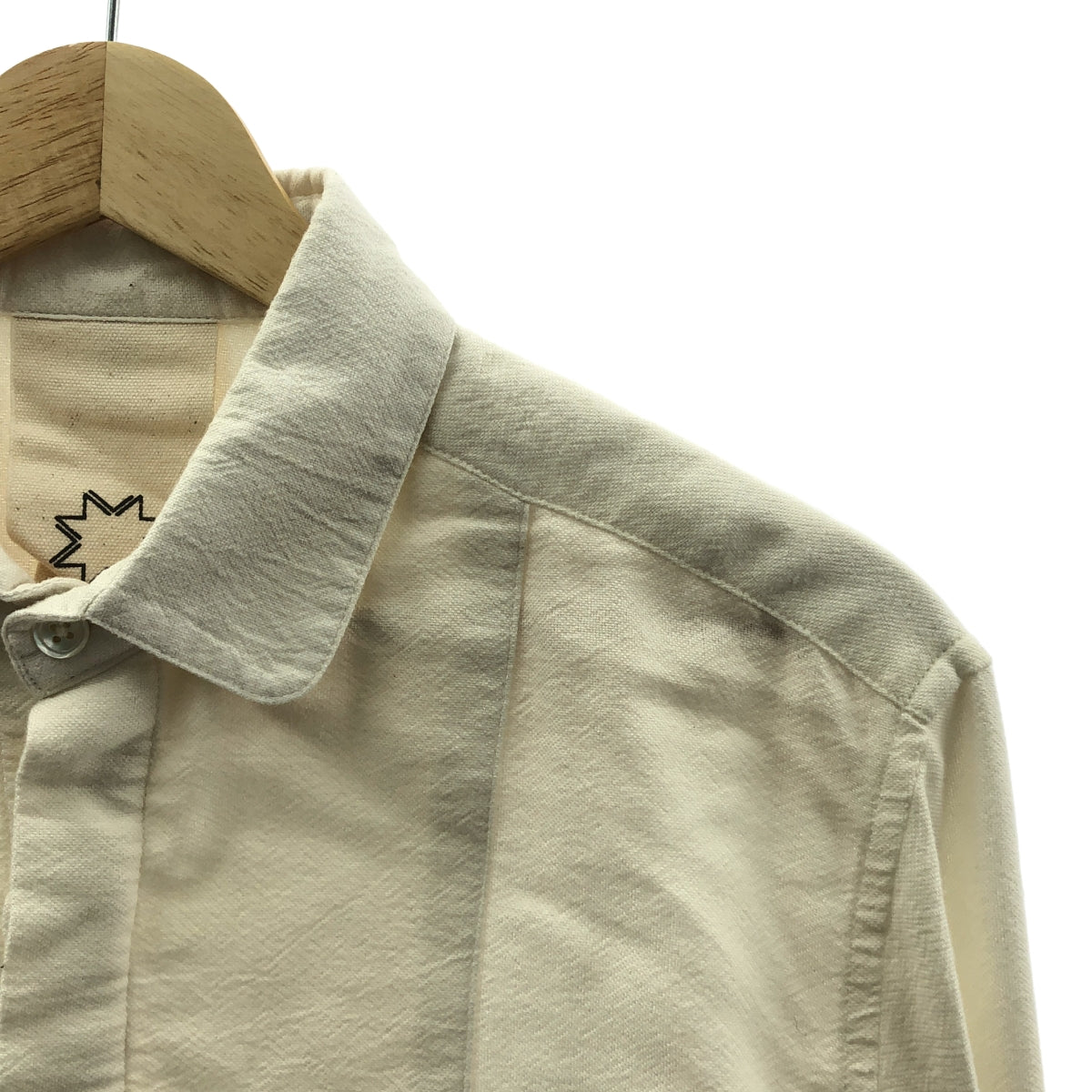 MARRAKSHI LIFE | 棉質正裝襯衫 | S | 米白色 | 男款