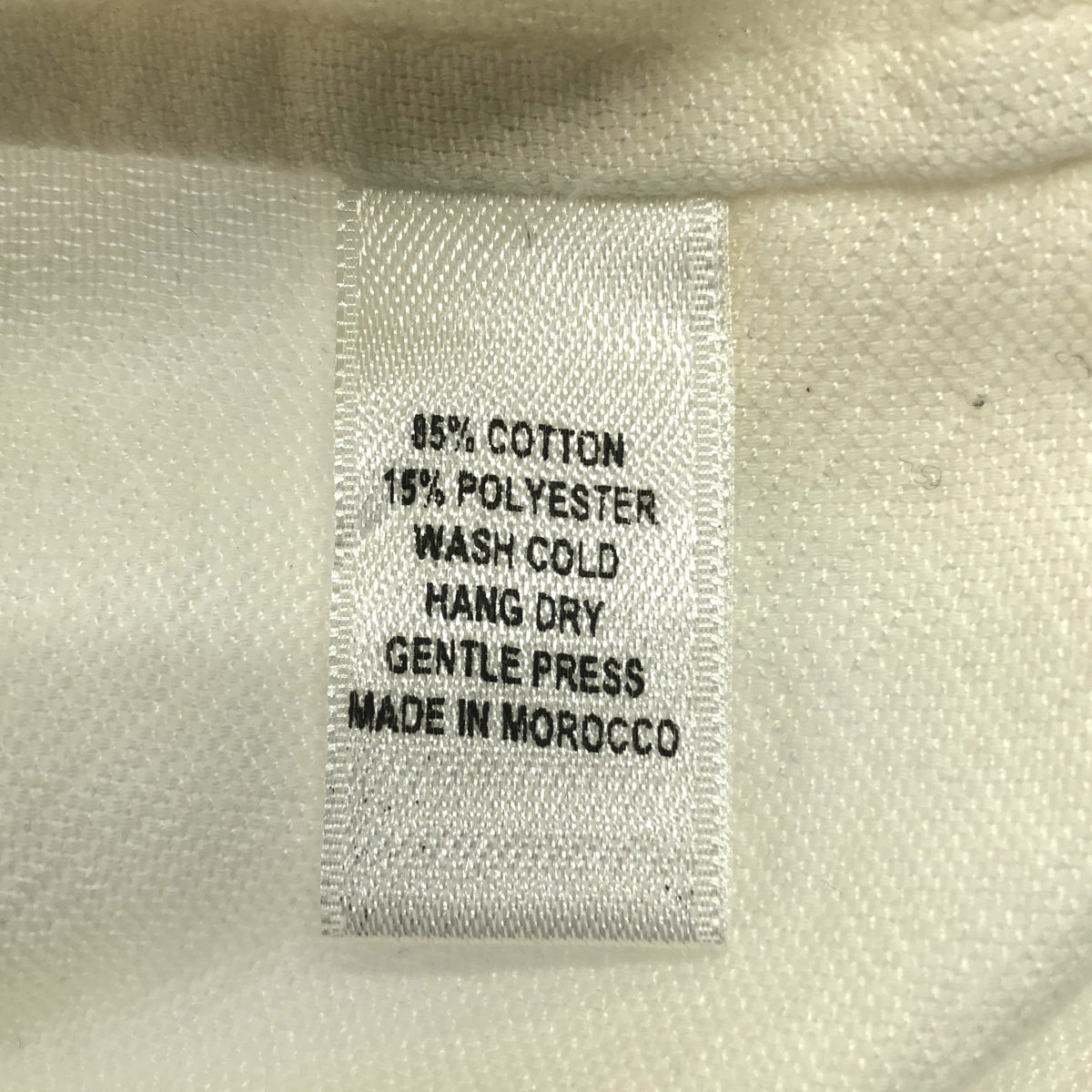 MARRAKSHI LIFE / 마라케시 라이프 | 코튼 드레스 셔츠 | S | 오프 화이트 | 남성