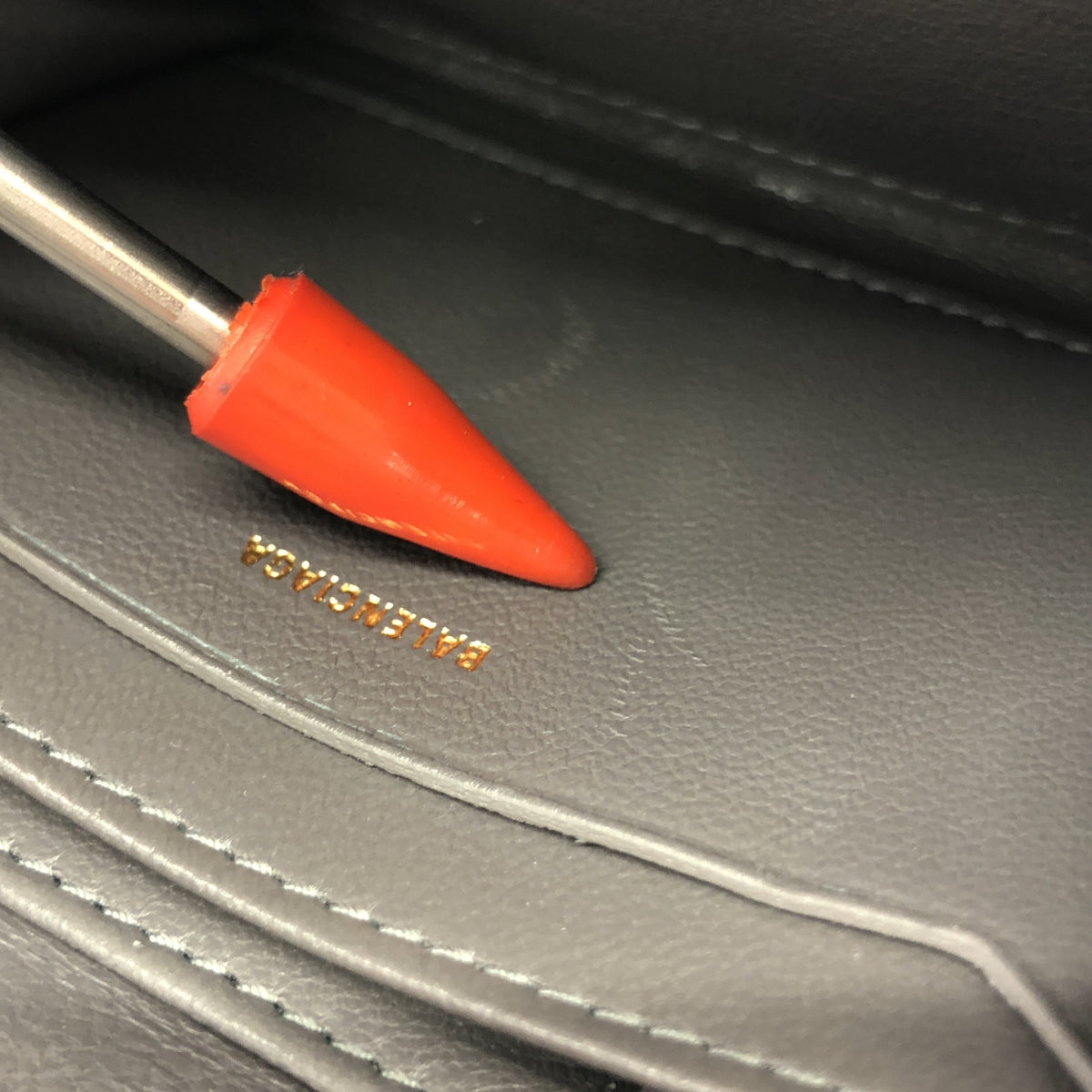 【미품】 BALENCIAGA / 발렌시아가 | 동전 케이스 미니 지갑 | 블랙 | 남성