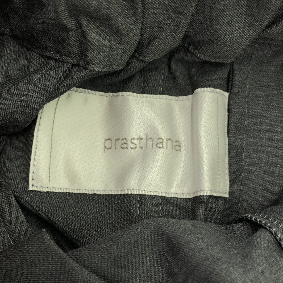 【新品】  prasthana / プラスターナ | passive modulation pants / パンツ | M | チャコール | メンズ