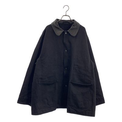 COMOLI / 코모리 | 2024AW | 데님 가죽 워크 재킷 | 3 | 남성