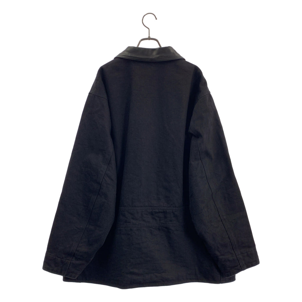 COMOLI / コモリ | 2024AW | デニム レザー ワークジャケット | 3 | メンズ