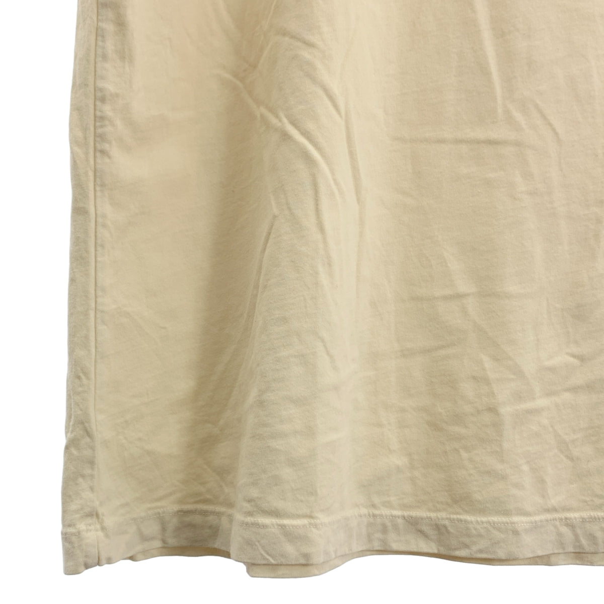 Maison Margiela | 2017 春夏 | 圓領棉質 T 卹 | XL | 米色 | 男款