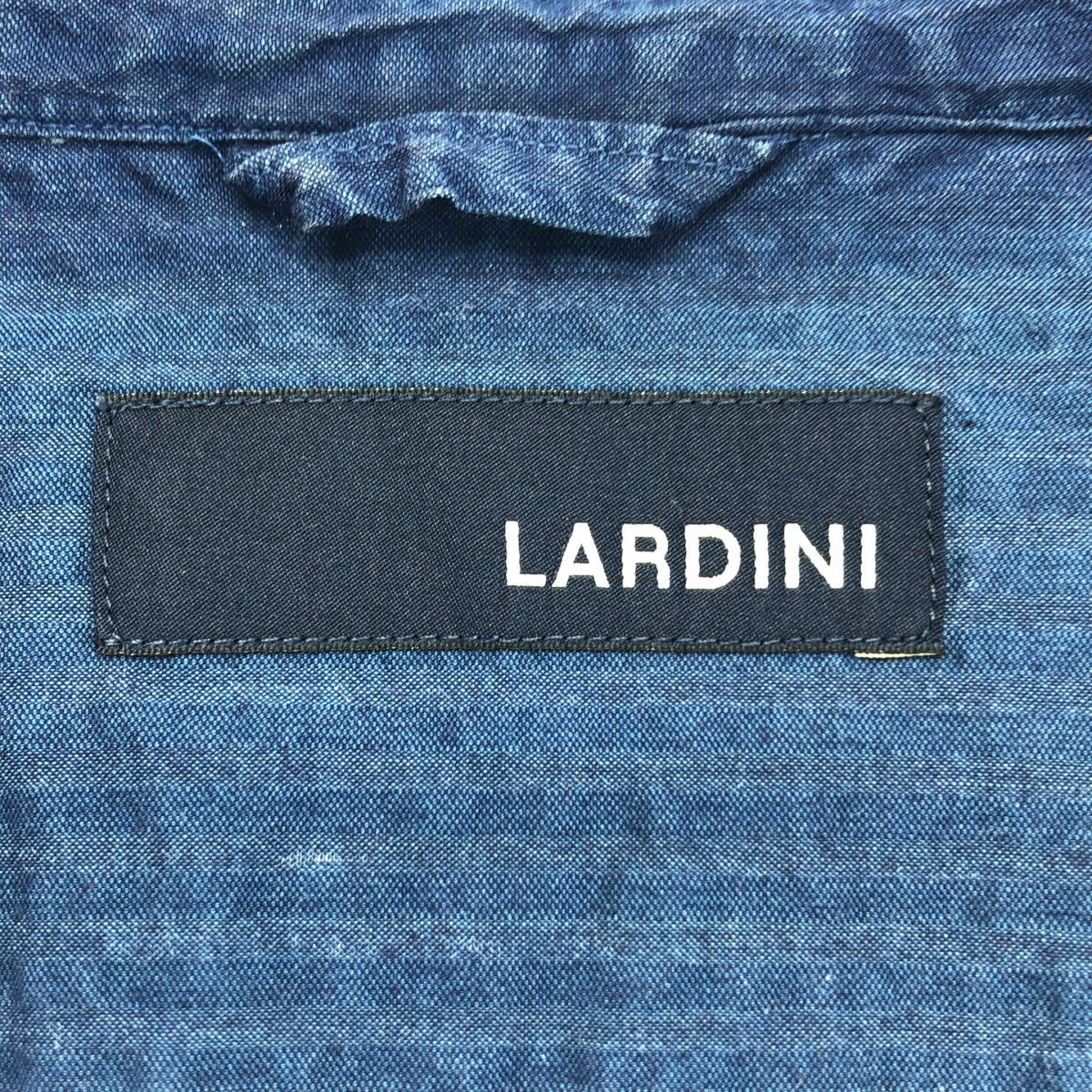 LARDINI / ラルディーニ | JMAMA コットン シアサッカー 3B テーラードジャケット | S |