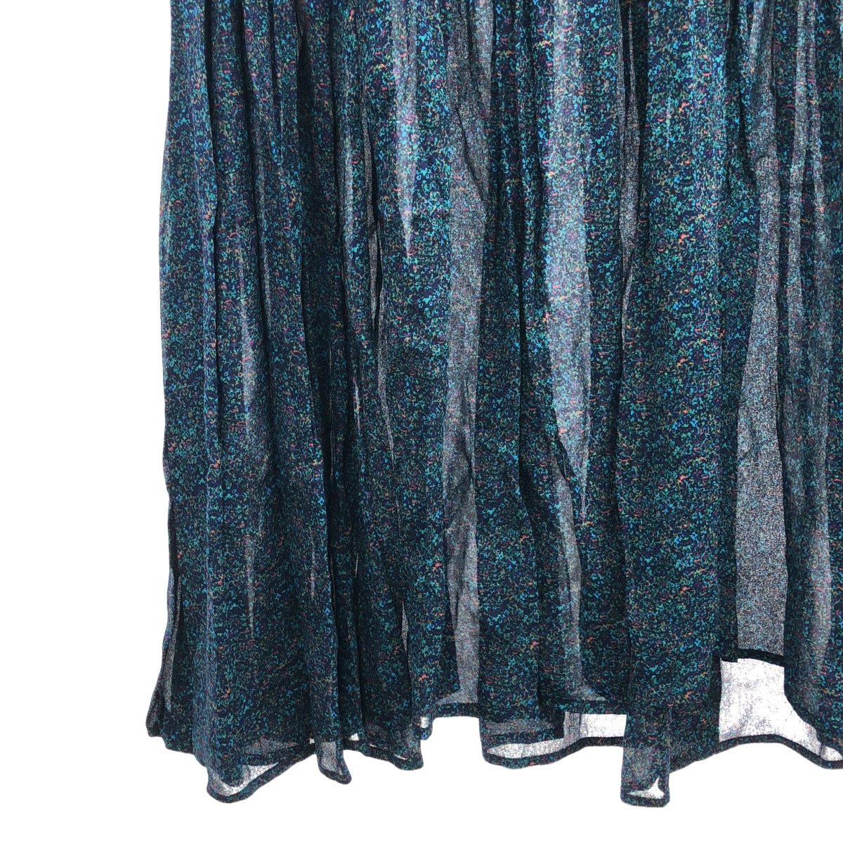 ISABEL MARANT / 이사벨 마랑 | 총 무늬 모자이크 원피스 | 36 | 블루 | 여성