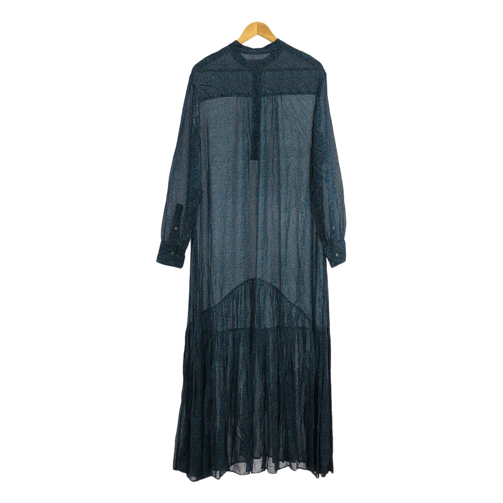 ISABEL MARANT / イザベルマラン | 総柄モザイクワンピース | 36 | ブルー | レディース