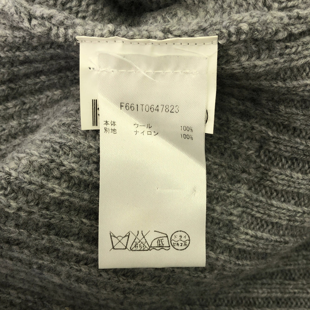 KENZO / ケンゾー | ウール プルオーバー ニット | S | グレー | レディース