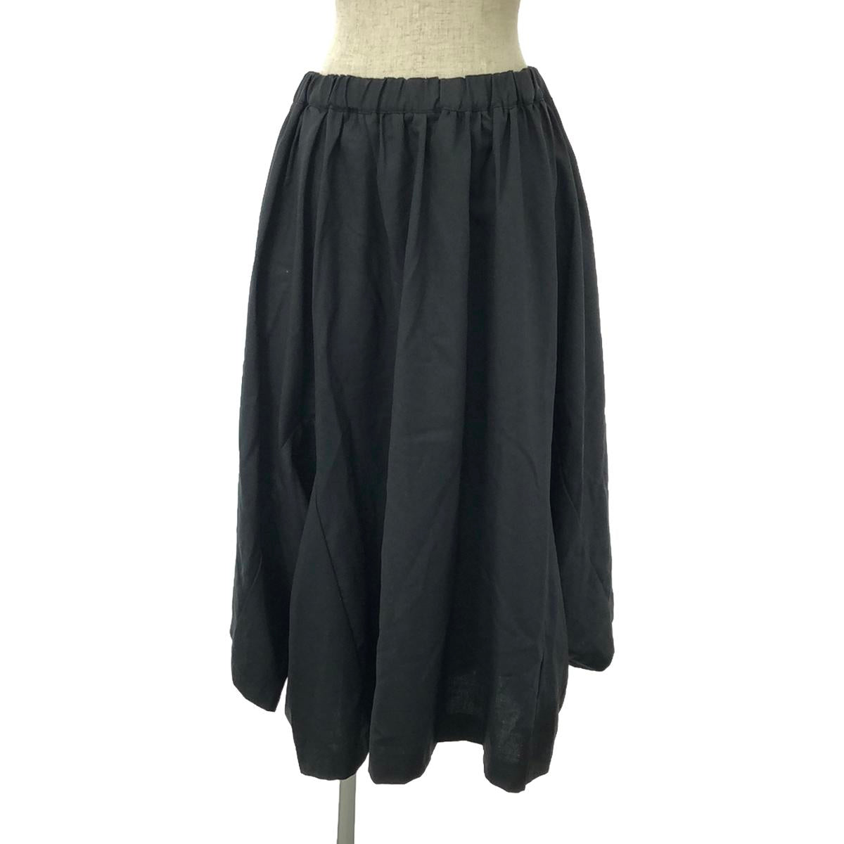 [Good Condition] BLACK COMME des GARCONS | 2020AW | Spindle Skirt | S | Black | Women's