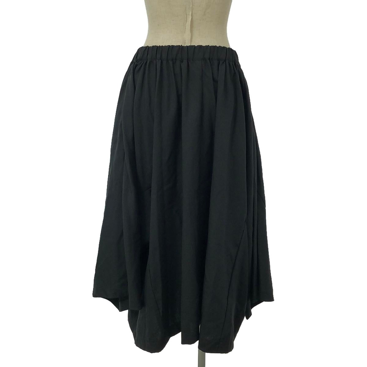 [Good Condition] BLACK COMME des GARCONS | 2020AW | Spindle Skirt | S | Black | Women's