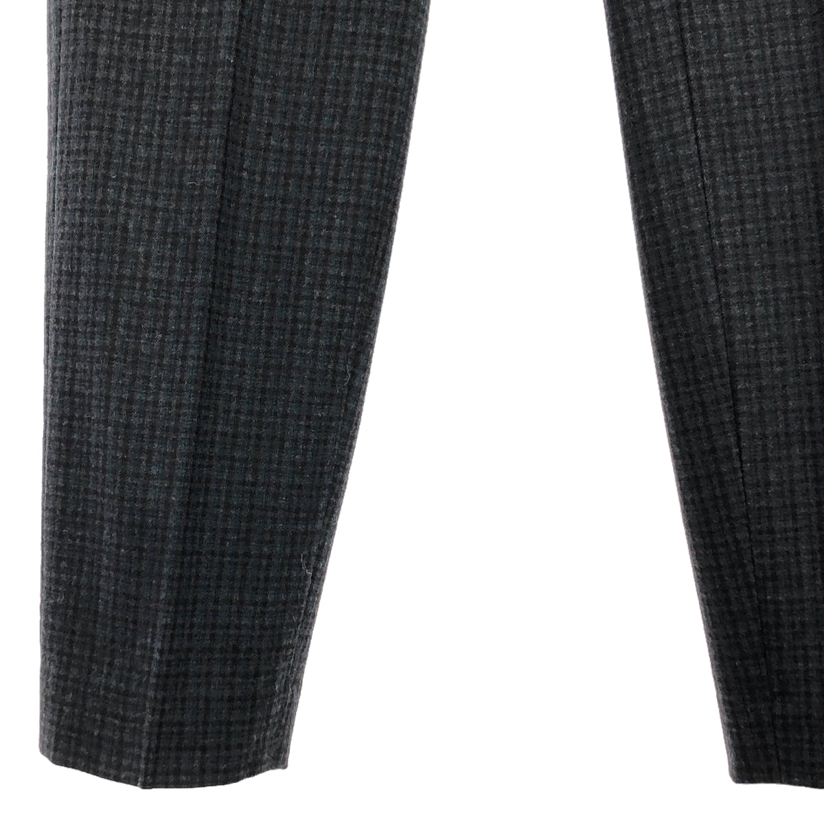theory luxe / セオリーリュクス | ウール 総柄 スラックス パンツ | 36 | グレー系 | レディース