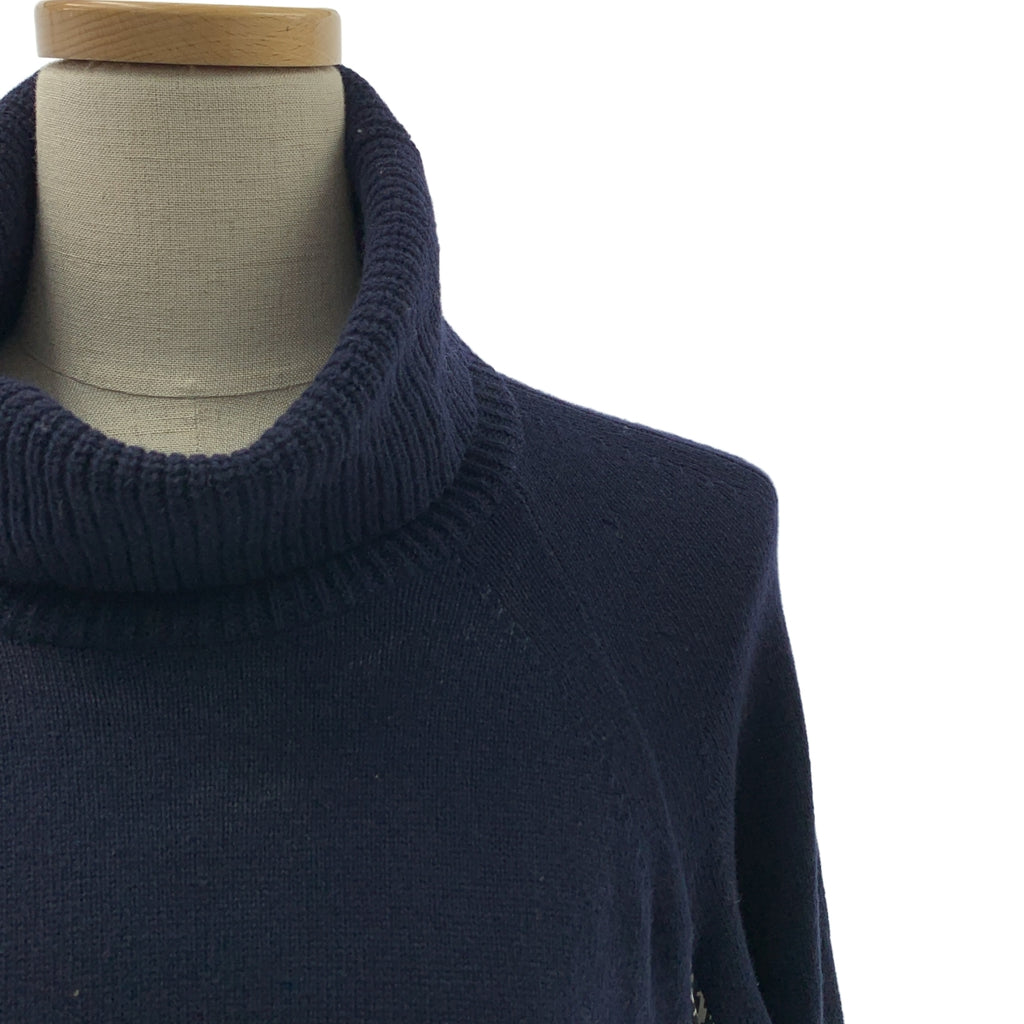 sacai / サカイ | ニット ドッキング プルオーバー シャツ ワンピース | 1 | レディース