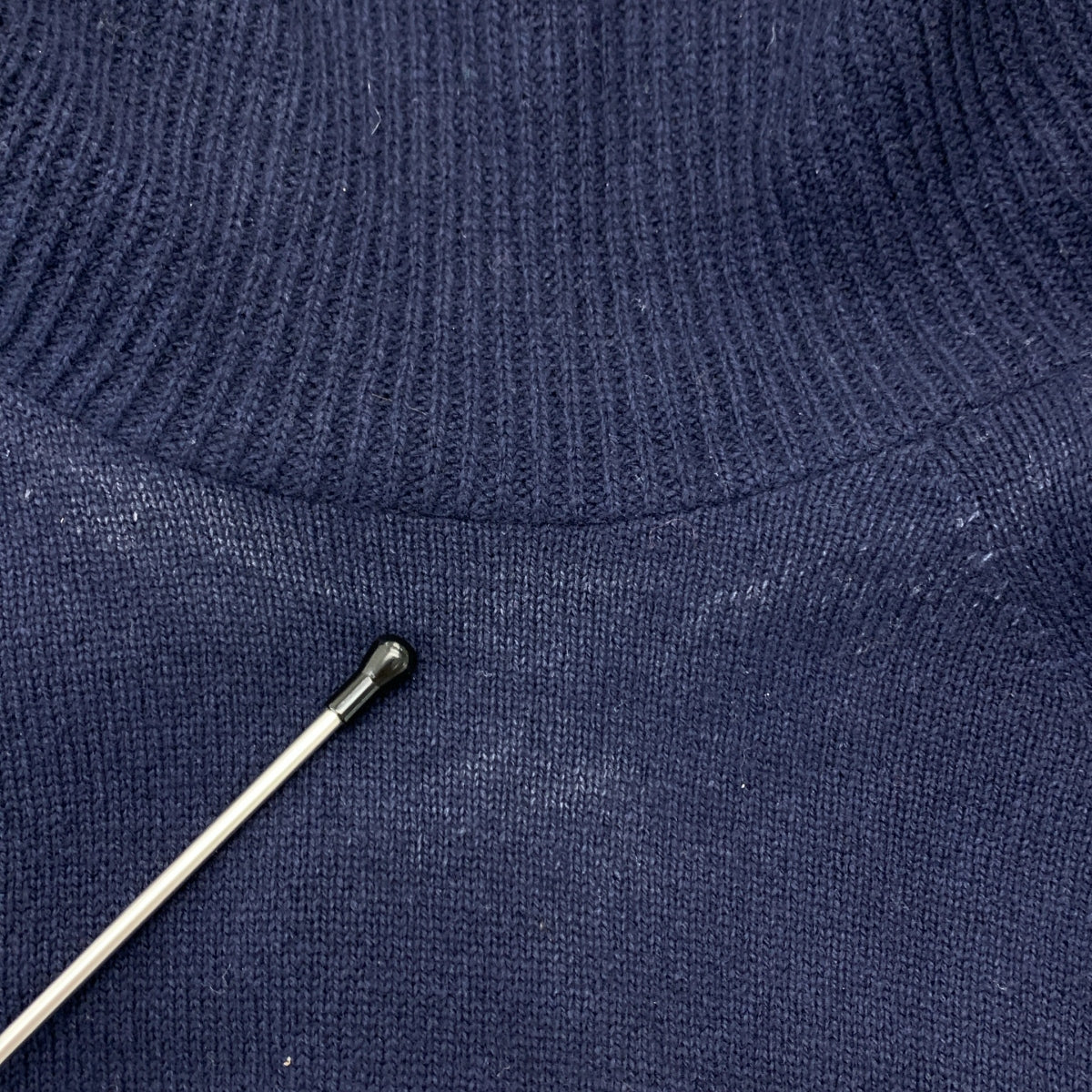 sacai / サカイ | ニット ドッキング プルオーバー シャツ ワンピース