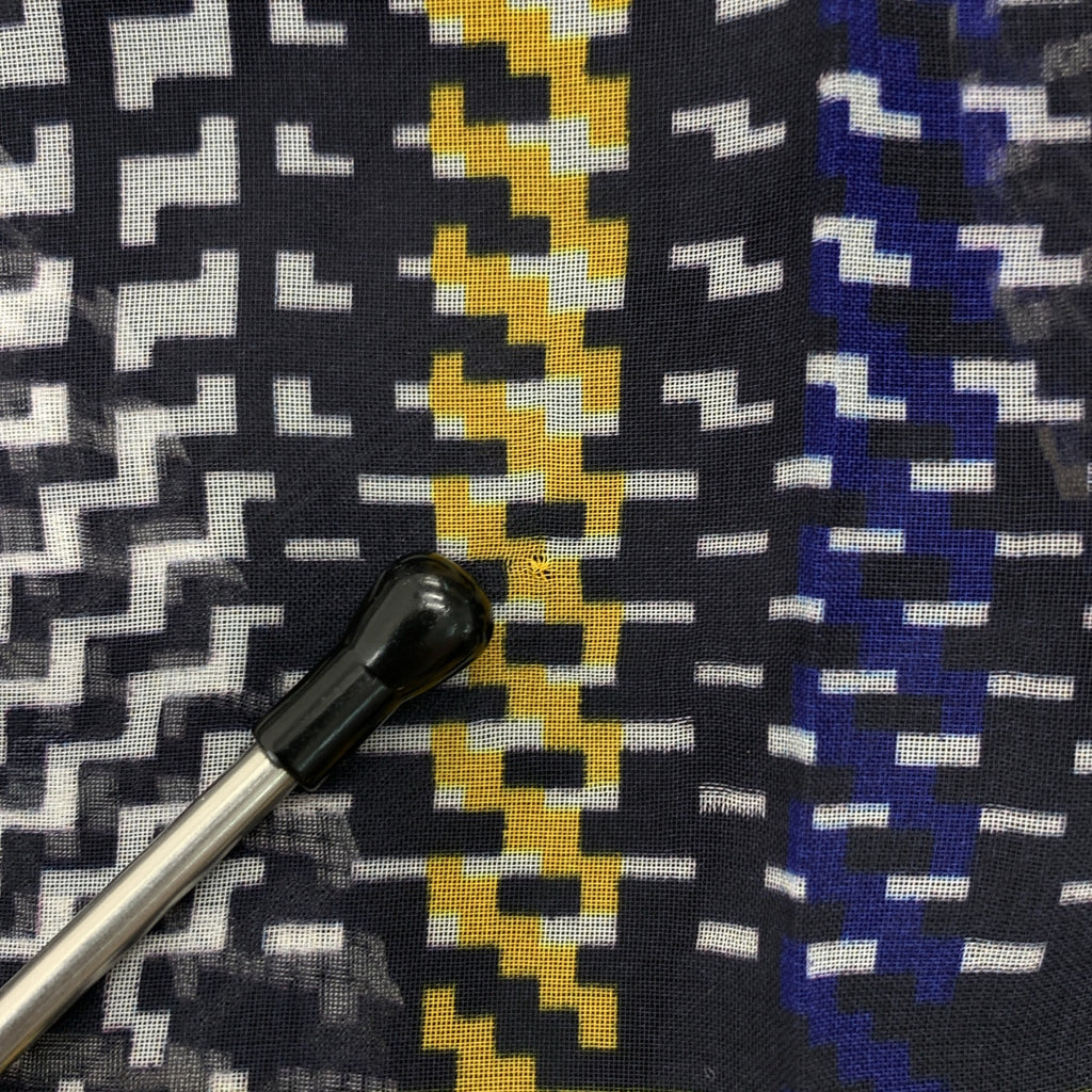 sacai / サカイ | ニット ドッキング プルオーバー シャツ ワンピース | 1 | レディース