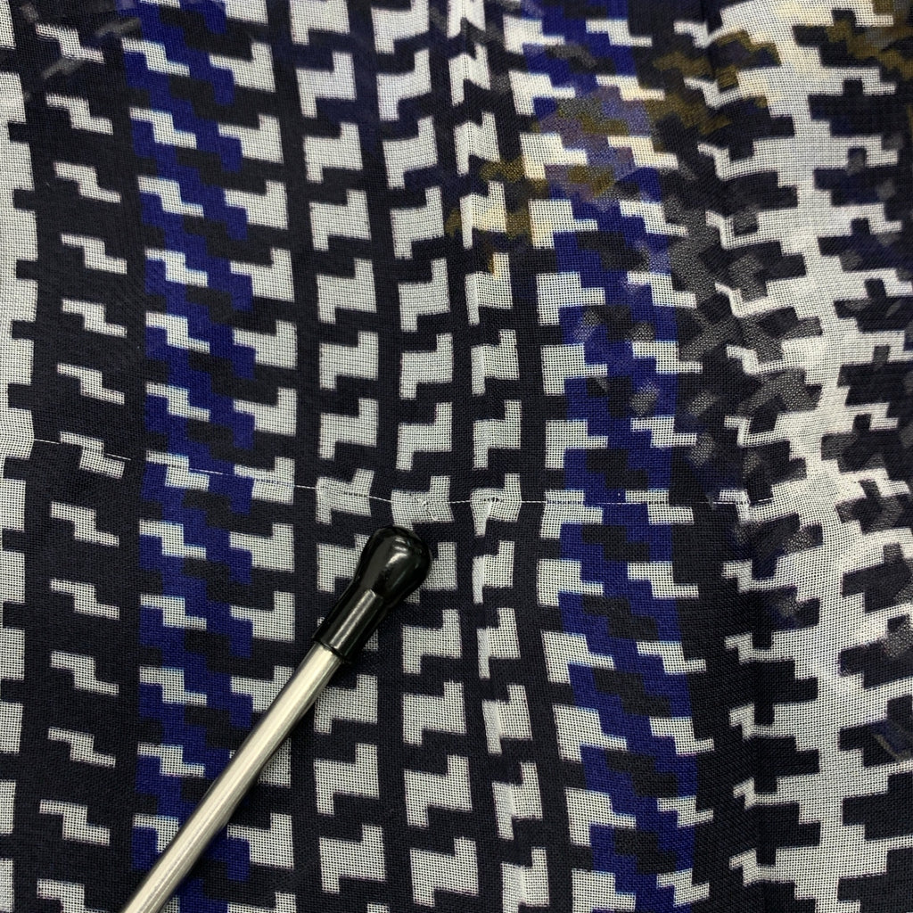 sacai / サカイ | ニット ドッキング プルオーバー シャツ ワンピース | 1 | レディース