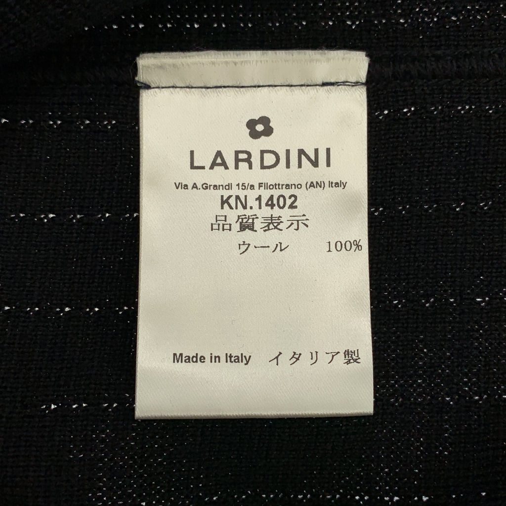 LARDINI / ラルディーニ | ニット カバーオール カーディガン ジャケット | XS | メンズ