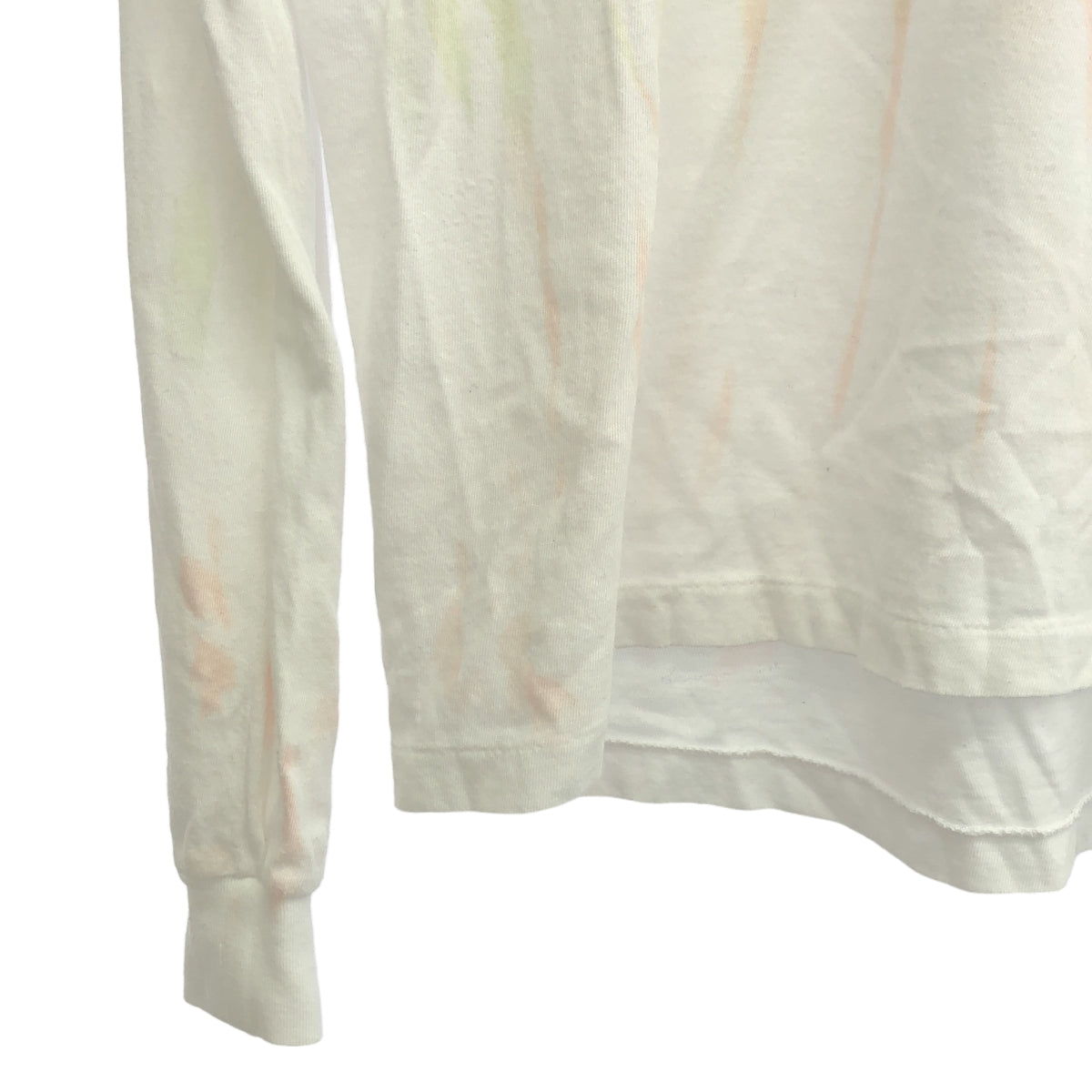 AURALEE | SEAMLESS TIEDYE L/S TEE | Tie-dye crew neck cut-and-sew | 3 | Women's