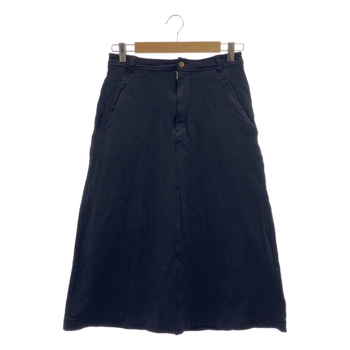 COMME des GARCONS COMME des GARCONS / 콤콤 | AD2008 | 염색 가공 축융 롱 스커트 | S |