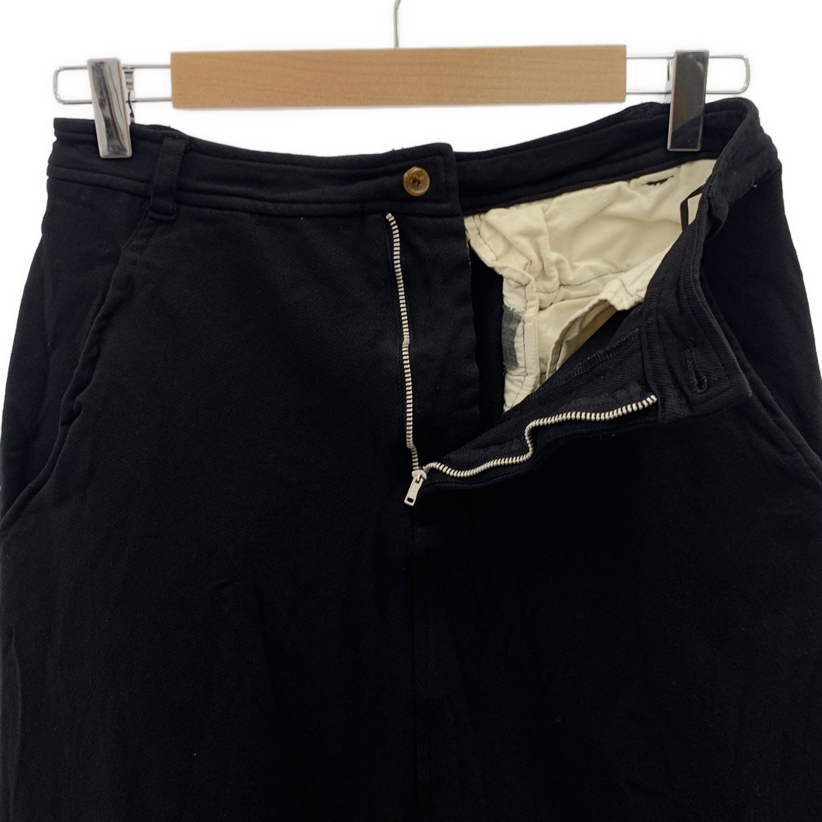 COMME des GARCONS COMME des GARCONS / 콤콤 | AD2008 | 염색 가공 축융 롱 스커트 | S |