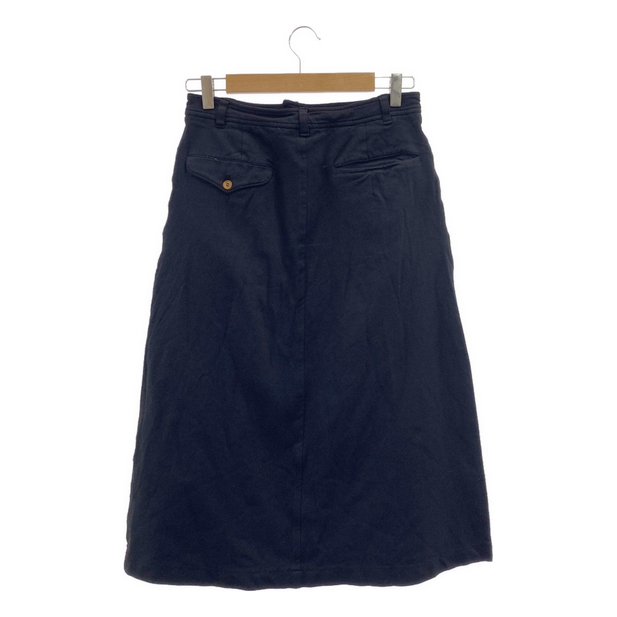 COMME des GARCONS COMME des GARCONS / 콤콤 | AD2008 | 염색 가공 축융 롱 스커트 | S |