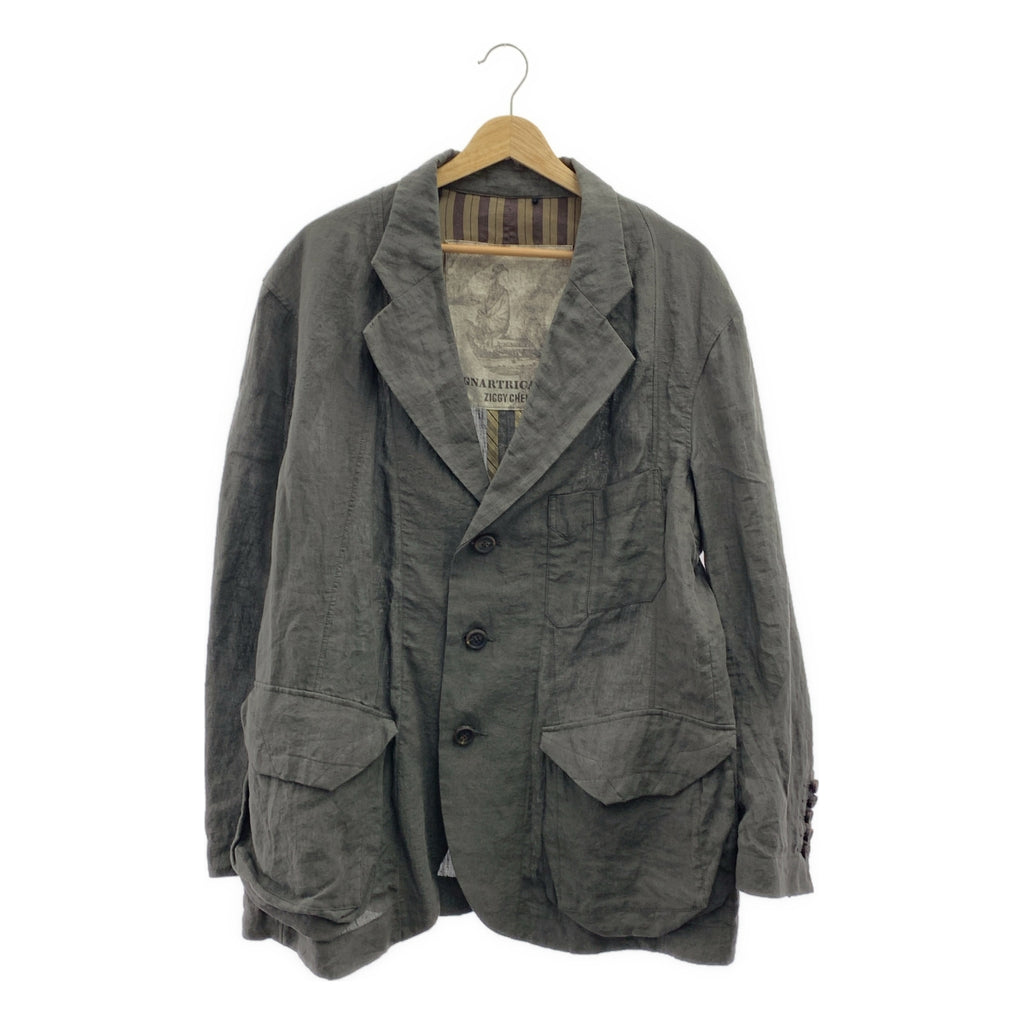 ziggy chen / ジギーチェン | 2025SS | 3 Button Long Jacket / シングルブレスト オーバー ジャケット | 44 | メンズ