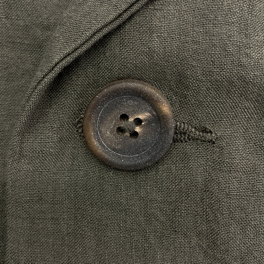 ziggy chen / ジギーチェン | 2025SS | 3 Button Long Jacket / シングルブレスト オーバー ジャケット | 44 | メンズ